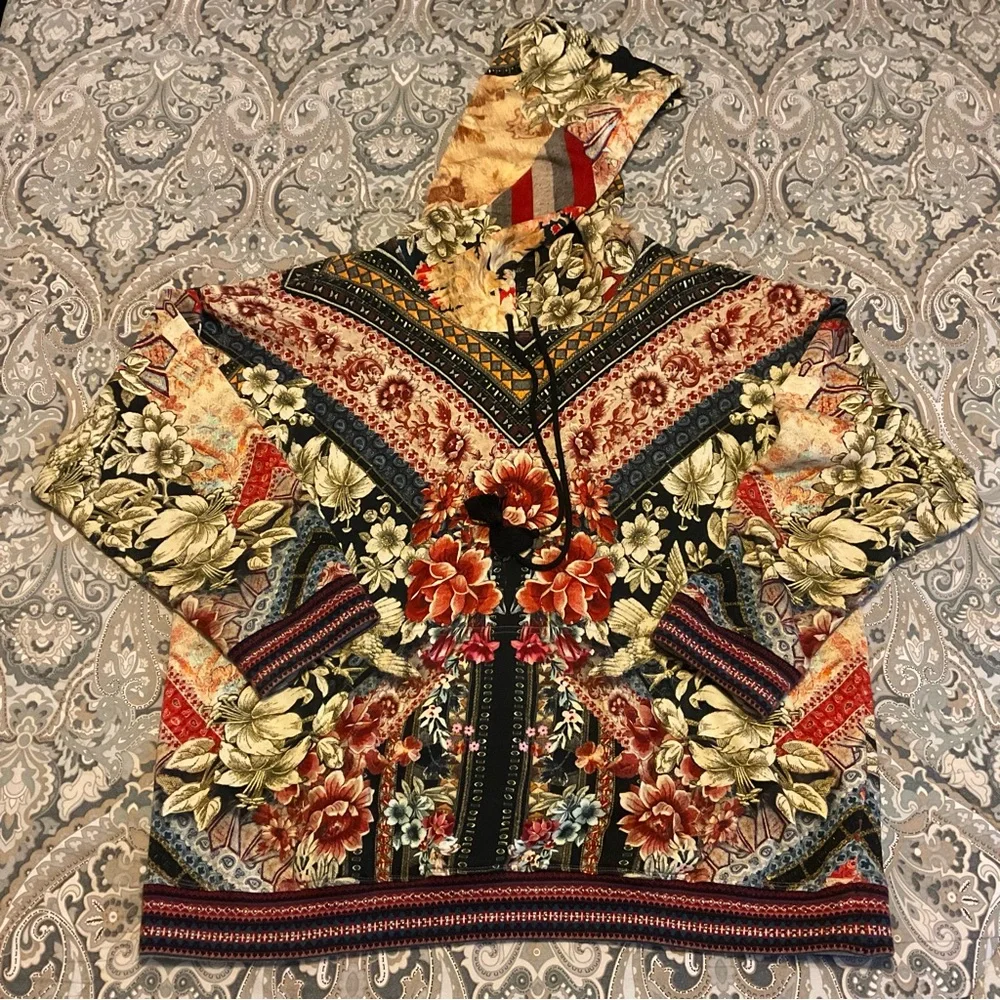 Like New Hotel Franks By Camilla Oversized Hoodie Meadow He Wrote Sz Large